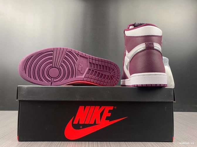 Chep Onekick High 1 Jordan Bordeaux Air 555088-611 OG 0725